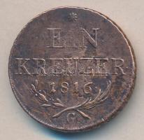 Ausztria/magyar verdejel 1816G 1Kr T:2-,3