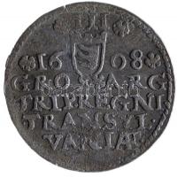 Erdély 1608. 3 Garas Ag "Báthory Gábor" (2.17g) T:2-
Transylvania 1608. 3 Grossi Ag "...