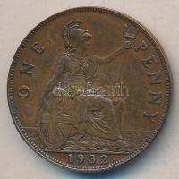 Nagy Britannia 1932. 1P "V. György" T:2-
Great Britain 1932. 1 Penny "George V" ...