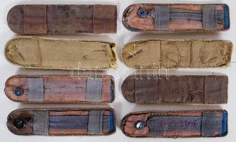 4 pár klf rangjelzésű katonai és renderői vállap