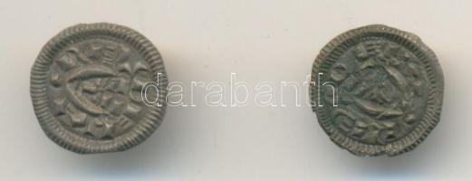 1131-1141. Denár Ag "II. Béla" (2x) T:1,1- Unger I.: 43., Huszár: 50.