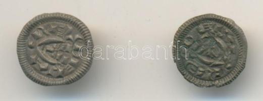 1131-1141. Denár Ag "II. Béla" (2x) T:1,1- Unger I.: 43., Huszár: 50.