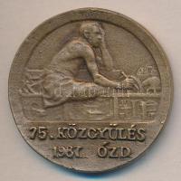 1987. "Farbaky István - Országos Magyar Bányászati és Kohászati Egyesülete / 75. Közgyűlés Ózd&...