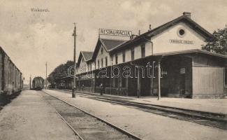 Vinkovce, Vinkovci railway station, restaurant