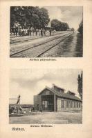 Alvinc railway station, service station