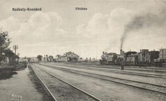 Székelykocsárd railway station, service station (EK)