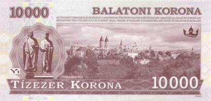 2012. "Balatoni Korona" helyi pénz sorozat: 500K "MINTA" + 1000K "MINTA&quo...