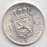 Hollandia 1965. 1G Ag "Julianna" T:1-
Netherlands 1965. 1 Gulden Ag "Julianan" C...