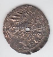 1444. Denar Ag "I. Ulászló" fordított címer! T:3 Ly.
Huszár 609., Unger I.: 475.b