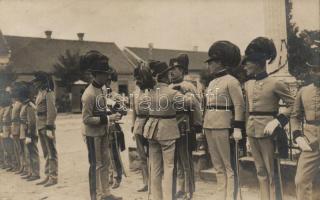 Temeskubin gendarmerie officers, awarding ceremony, photo (fl)