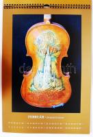 Légrády Sándor (1906-1987) kiadatlan műveiből, falinaptár, 43×30 cm