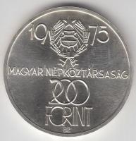 1975. 200Ft Ag "Felszabadulás" T:BU