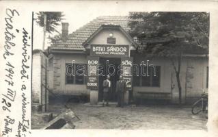 Erdőtelek Batki Sándor korlátlan italmérése photo