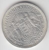 1936. 2P Ag "Madonna" T:2