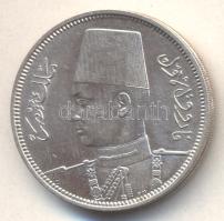 Egyiptom 1939. 5P Ag T:2 Egypt 1939. 5 Piastres Ag C:XF