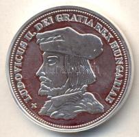 DN "A magyar pénz krónikája - II. Lajos" Ag emlékérem (20g/0.999/38,61mm) T:PP Csak 2004db!