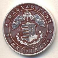 DN "A magyar pénz krónikája - II. Lajos" Ag emlékérem (20g/0.999/38,61mm) T:PP Csak 2004db...