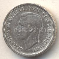 Ausztrália 1943. 1Sh Ag T:2- Australia 1943. 1 Shilling Ag C:VF