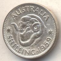 Ausztrália 1959. 1Sh Ag T:2,2-
Australia 1959. 1 Shilling Ag C:XF,VF