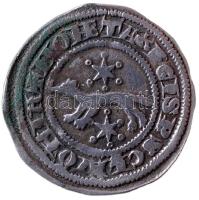 1235-1270. Szlavón Denár Ag "IV. Béla" (0.94g) T:1- Hungary 1235-1270. Slavon Denar Ag "Bela IV" (0.94g) C:AU Unger (Szlavón): 2.