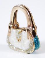 Egy pár ezüst (Ag) fülbevaló és 2db medál / 
A pair of silver earrings and 2 pendants, br: 6,13gr