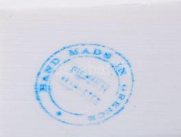 Gipsz Hippokratész büszt, jelzett, hibátlan, m:14 cm/ Hippocrates sculpture