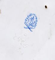 Herendi mézet cipelő maci, kézzel festett, jelzett, hibátlan, m:14 cm/ Handpainted Herend porcelain ...