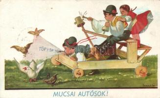 Mucsai autósok / Hungarian folklore, humour s: Bernáth (Rb)