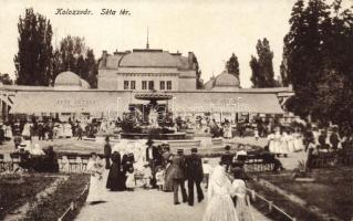 Kolozsvár promenade, restaurant of Cede József