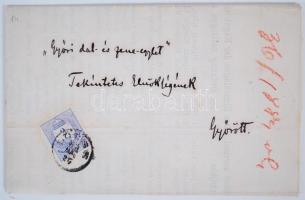 1883 Meghívó a Lőcsi Férfi Dalkör zászló avató ünnepségére / Invitation for the Levoce singer groups...