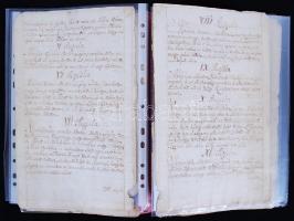 cca 1700 A karádi (Somogy megye) kovács, asztalos, lakatos és kerékgyártó céh szabályai magyar nyelv...