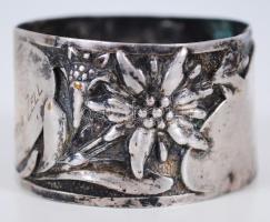 cca 1900 Maria Zell díszes szalvétagyűrű / Napkin ring