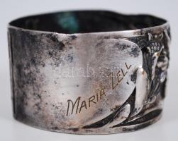 cca 1900 Maria Zell díszes szalvétagyűrű / Napkin ring