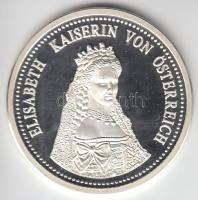 Németország DN. "Erzsébet királyné" Ag emlékérem (8.37g/0.999) T:PP Germany ND. "Empress Elisabeth of Austria" Ag commemorative medallion (8.37g/0.999) C:PP