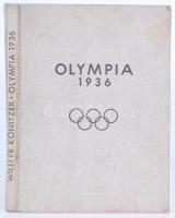 Willi Fr. Könitzer: Olympia 1936. Reichsportverlag 176p. Sok illusztrációval. Kissé laza kötés.