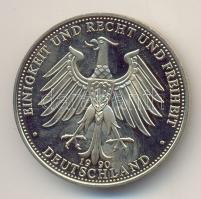 Németország 1990. &quot;Német Újraegyesítés 1989. November 9.&quot; fém emlékérem (39mm) T:PP Germany 1990. &quot;German reunion 9. Nov. Berlin&quot; metal medallion (39mm) C:PP