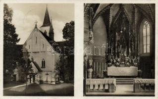 Homonna Catholic church, interior (EK)