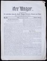 1848. 08. 27. Der Ungar. Zeitschriftliches Organ für politisches Interesse, Kunst, Eleganz, Literatur, Theater und Mode