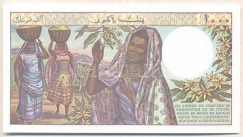 Komori-szigetek 1976. 1000Fr T:I
Comoros 1976. 1000 Francs C:UNC