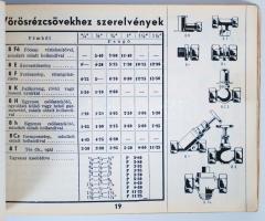 cca 1930 Ulrich B. J. képes csőkatalógus 104p