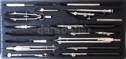 Nagyméretű Turán körzőkészlet 2 hiánnyal