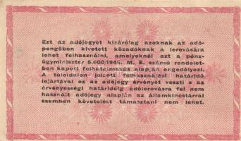 1946. 10.000AP - 1.000.000AP (15x) variációkkal T:vegyes