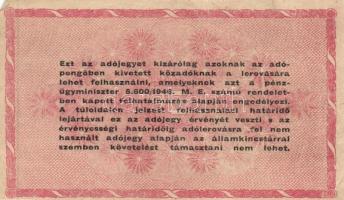 1946. 10.000AP - 1.000.000AP (15x) variációkkal T:vegyes