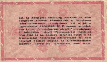 1946. 10.000AP - 1.000.000AP (15x) variációkkal T:vegyes