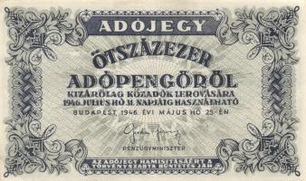 1946. 10.000AP - 1.000.000AP (15x) variációkkal T:vegyes