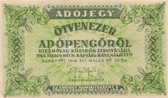 1946. 10.000AP - 1.000.000AP (15x) variációkkal T:vegyes