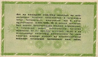 1946. 10.000AP - 1.000.000AP (15x) variációkkal T:vegyes