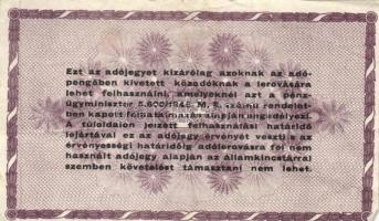 1946. 10.000AP - 1.000.000AP (15x) variációkkal T:vegyes