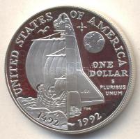 Amerikai Egyesült Államok 1992P 1$ "Kolumbusz" T:PP
USA 1992P 1 Dollar Ag "Columbus&q...