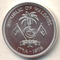 Maldív-szigetek 1978. 25R Ag "FAO" T:BU Maldives 1978. 25 Rufiyaa Ag "FAO" C:BU